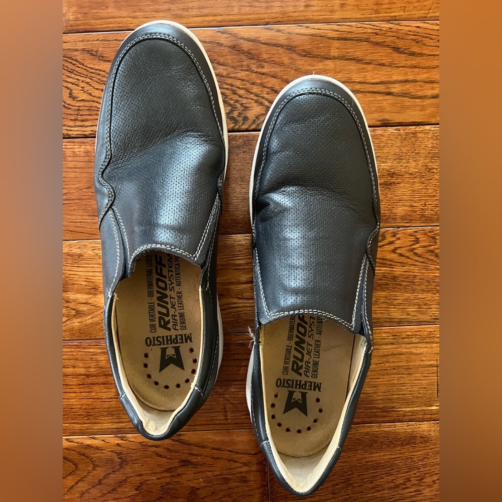 Mephisto Shoes Men’s Slip-Ons Valter Loafer Navy Size 10 - Picture 12 of 15